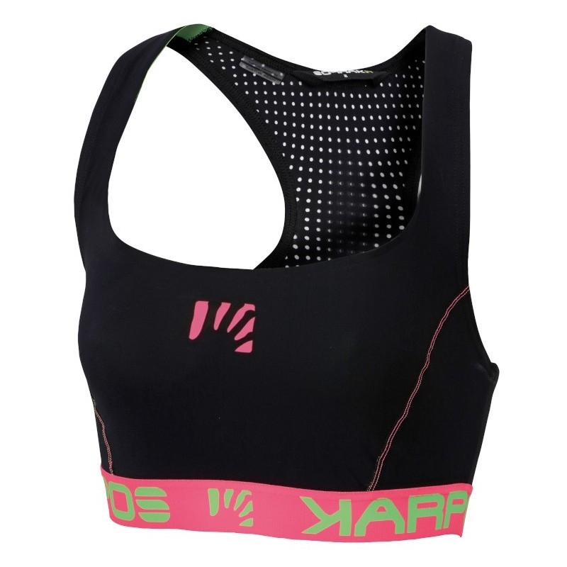 Sport Kvinner top Karpos Quick Evo Bra svart Sport Kvinner top Karpos Quick Evo Bra svart